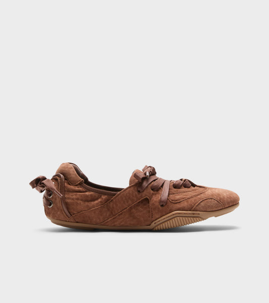 Lace Up Shoes Brown