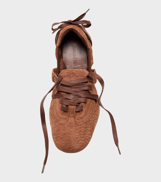 Lace Up Shoes Brown
