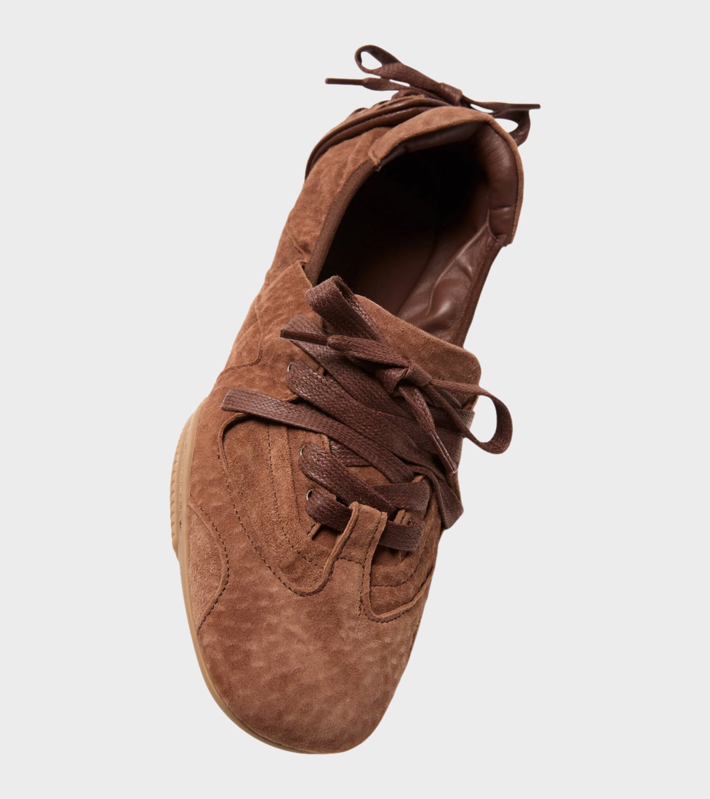 Lace Up Shoes Brown