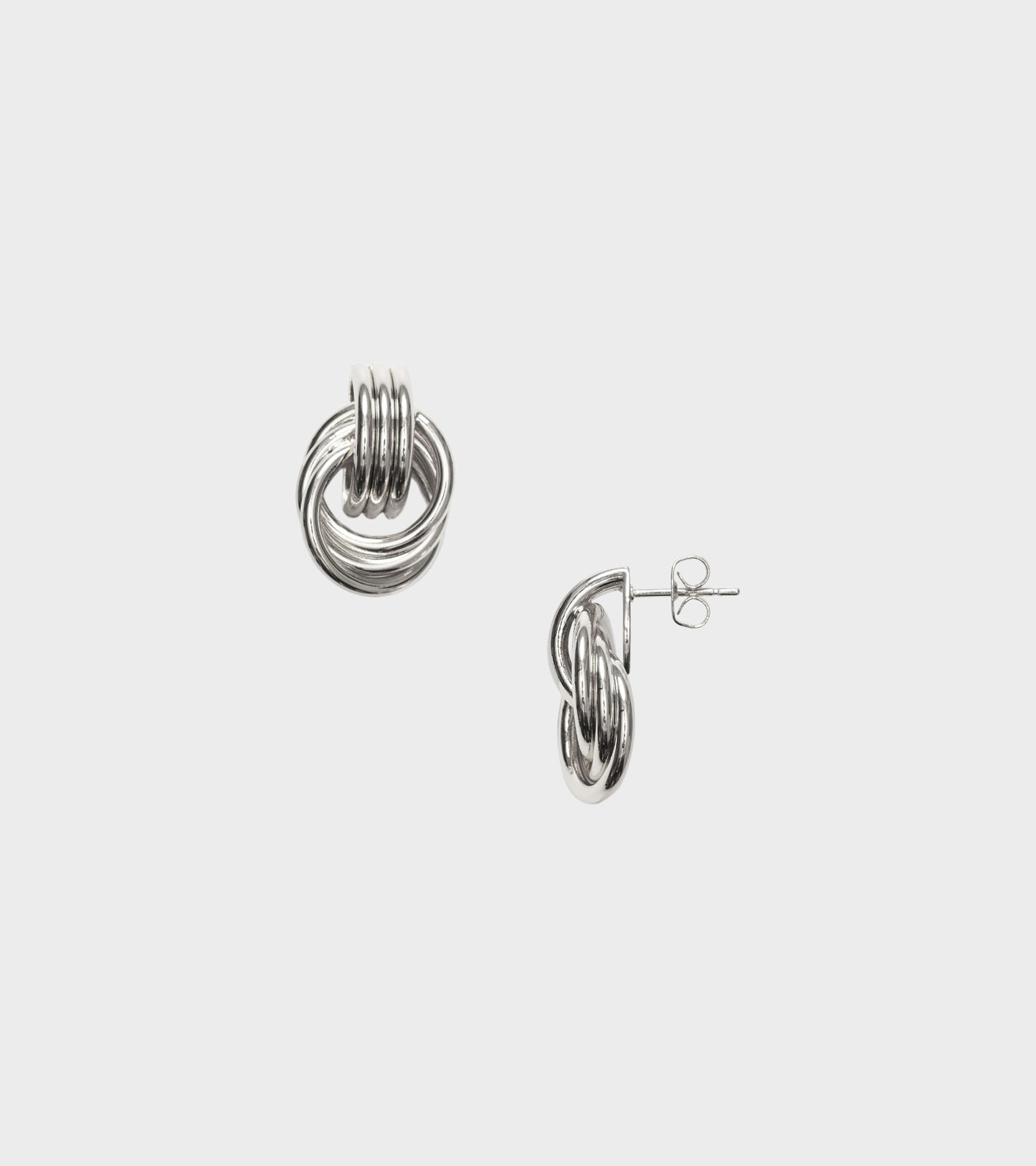Triplet Earring Silver