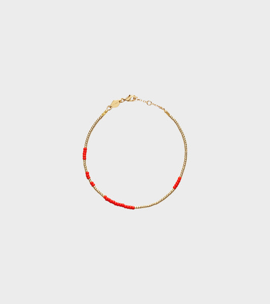 Asym Bracelet Red