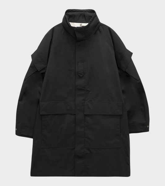 2L Nylon Gore-Tex Cruiser Coat Black