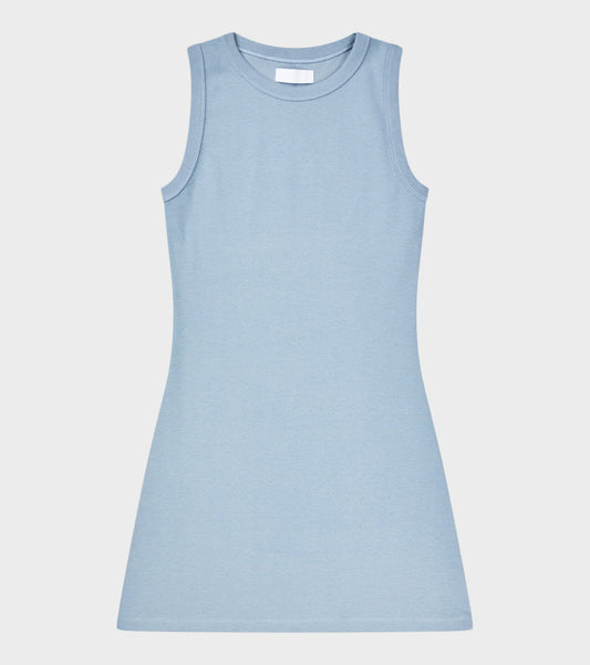 Carrie Dress Dusty Blue