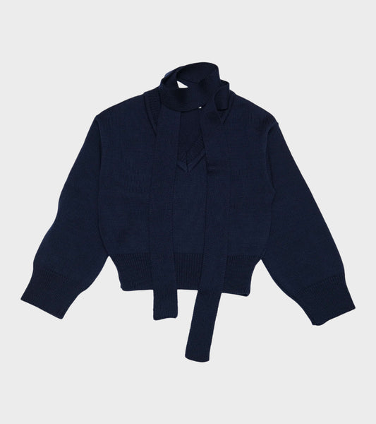 Nanna Knit Sweater Navy