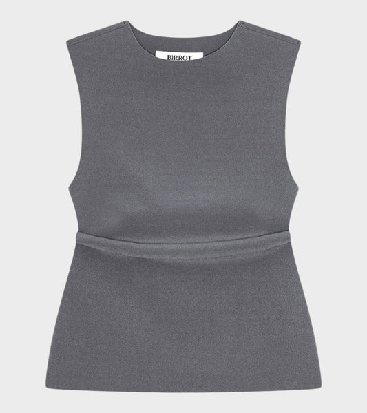 Lay2 Drape Top Silver