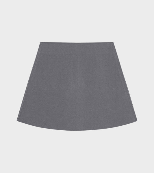 Lay3 A mini Skirt Silver