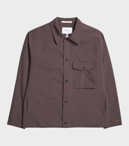 Marcus Windstopper Overshirt Seal Brown