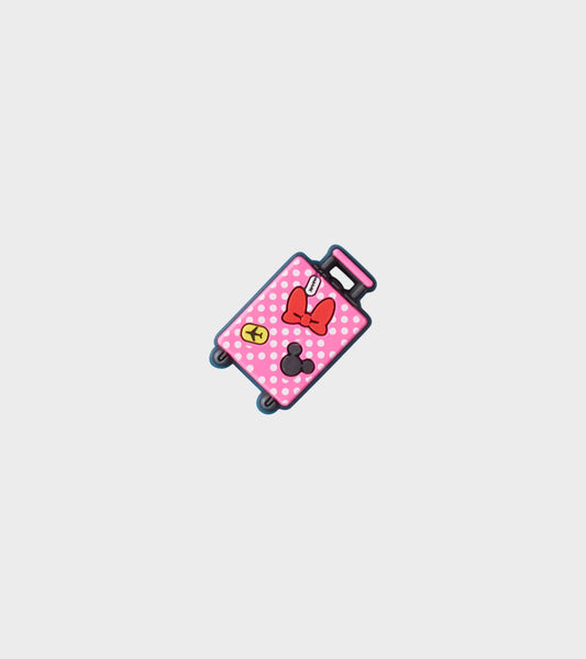 Minnie Luggage Charm Pink