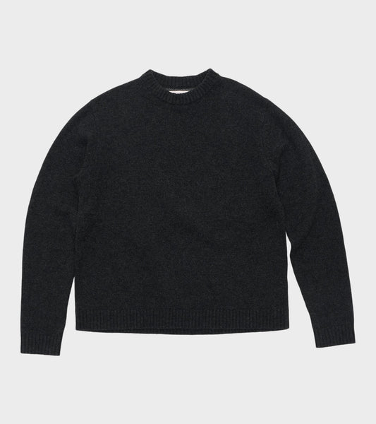 Logo Knit Sweater Black