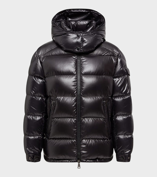 Maire Hooded Down Jacket Black