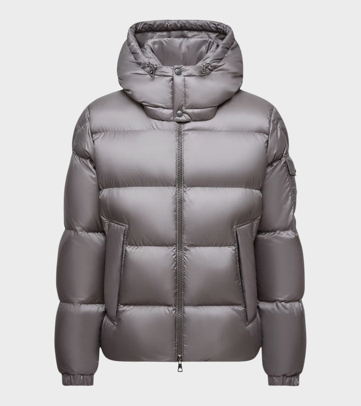 Couyere Hooded Down Jacket Grey