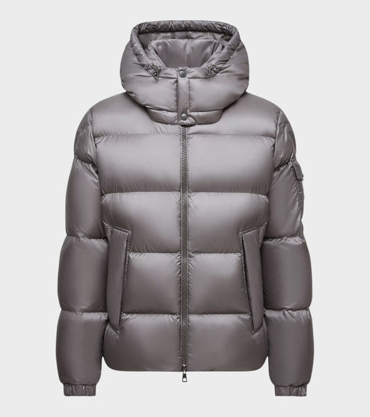Couyere Hooded Down Jacket Grey