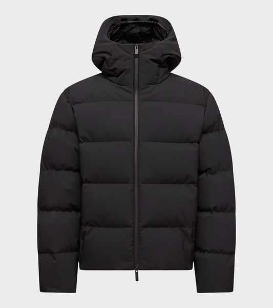Languedoc Hooded Down Jacket Black