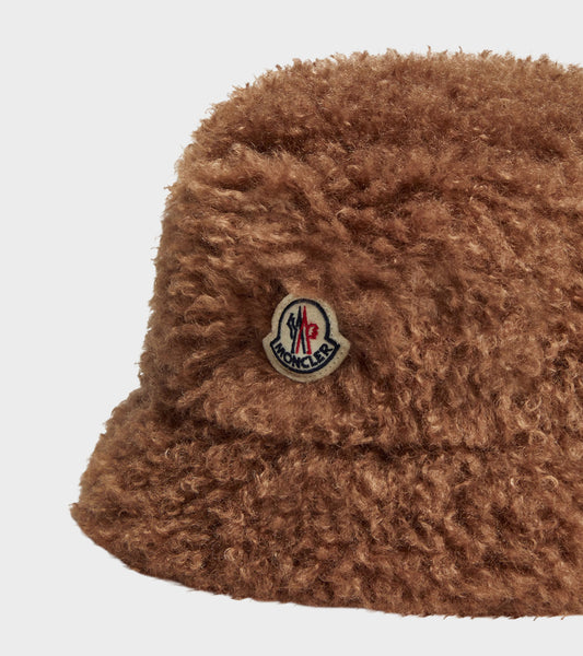 Teddy Bucket Hat Brown