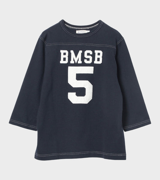 Baseball 3/4 Sleeved T-shirt Dark Navy/White