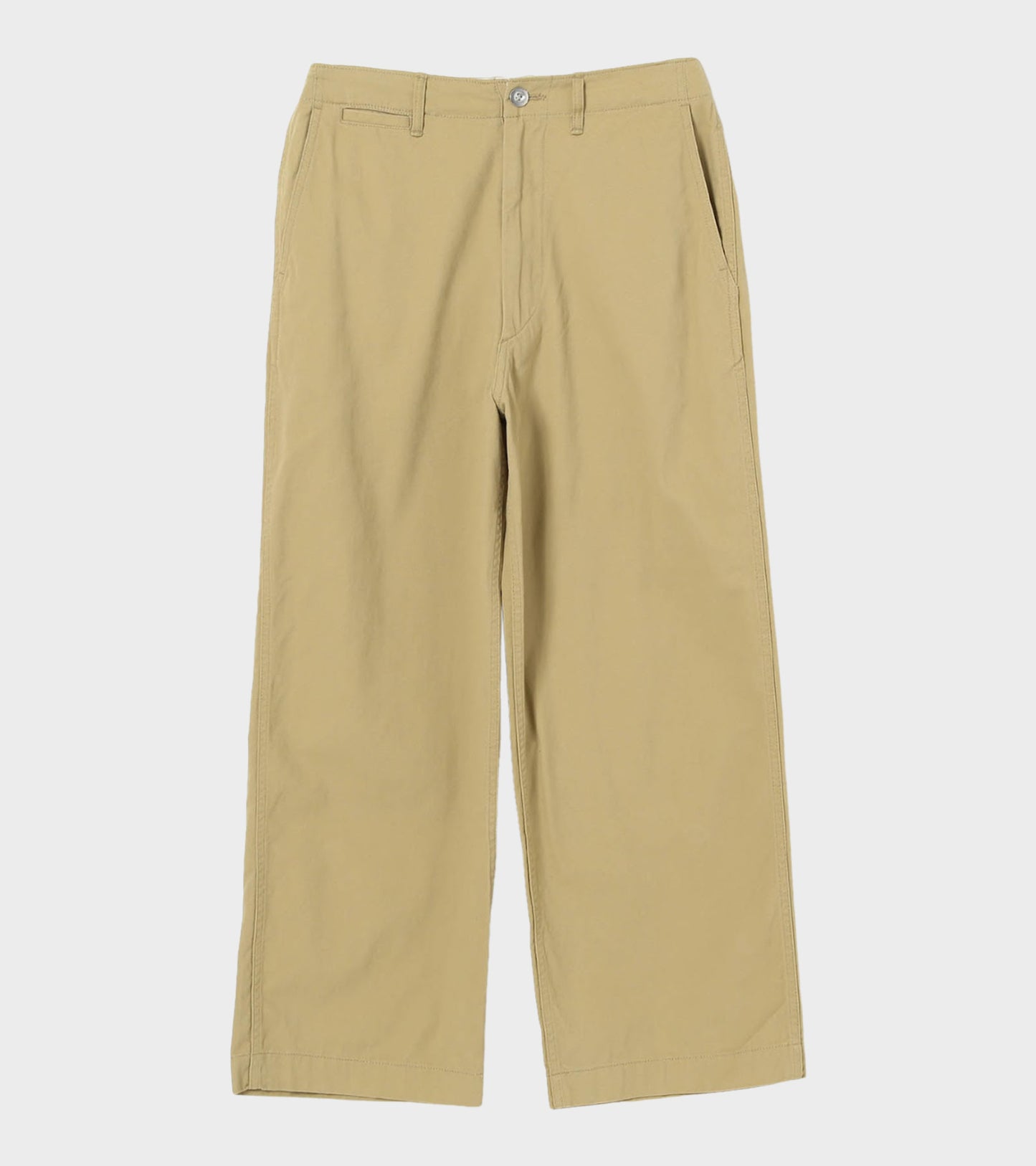 Wide Chino Pants Beige