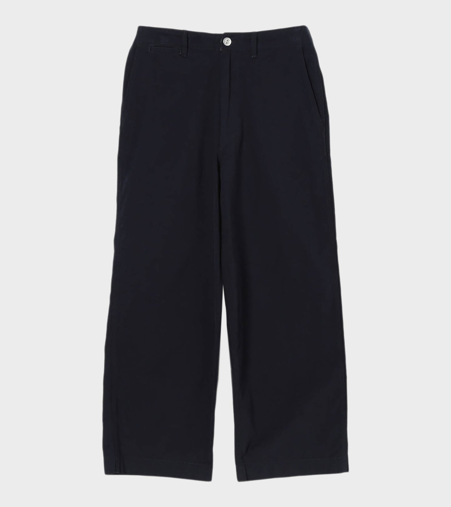 Wide Chino Pants Navy