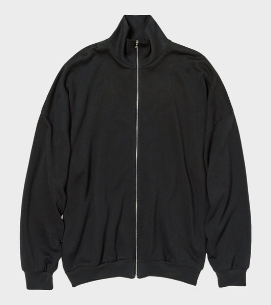 Super High Gauge Sweat Zip Blouson Ink Black