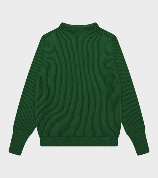 Navy Crewneck Green