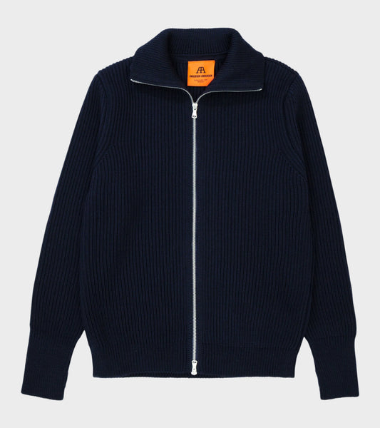 Navy Full-zip Navy Blue
