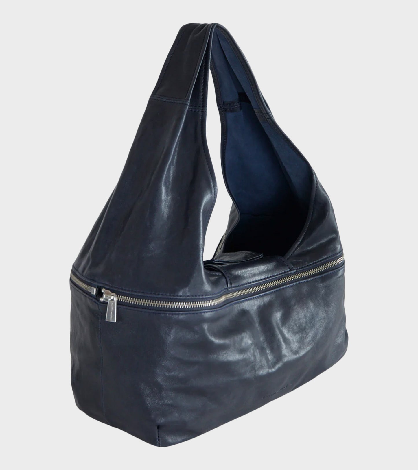 Riba Zip Bag Greyish Blue