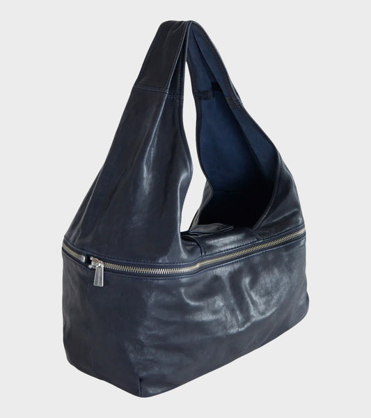 Riba Zip Bag Greyish Blue