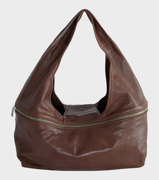 Riba Zip Bag Brown