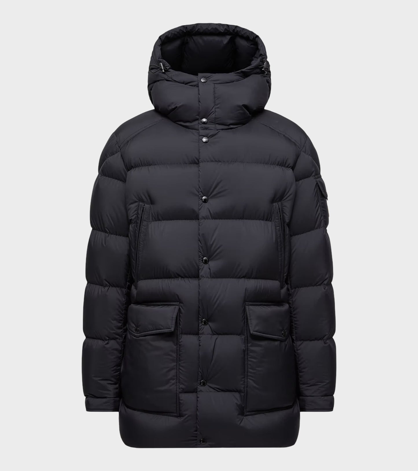 Bretagne Hooded Down Jacket Black
