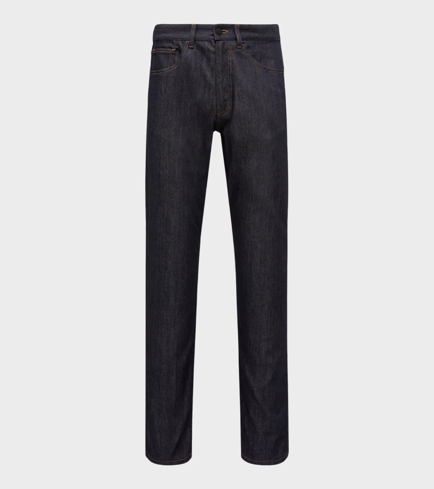 Straight Leg Denim Jeans Denim Blue