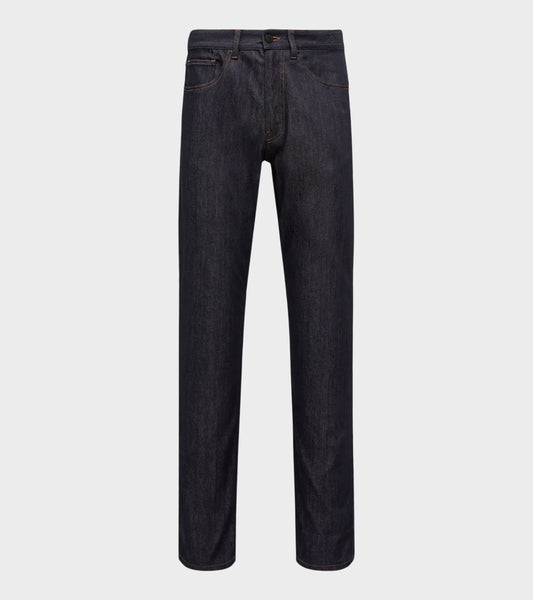 Straight Leg Denim Jeans Denim Blue