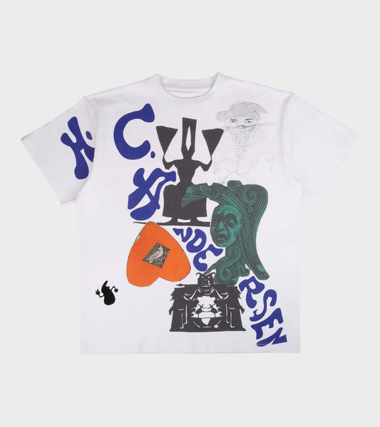 H.C. Andersen X Le Fix T-shirt No. 5 White