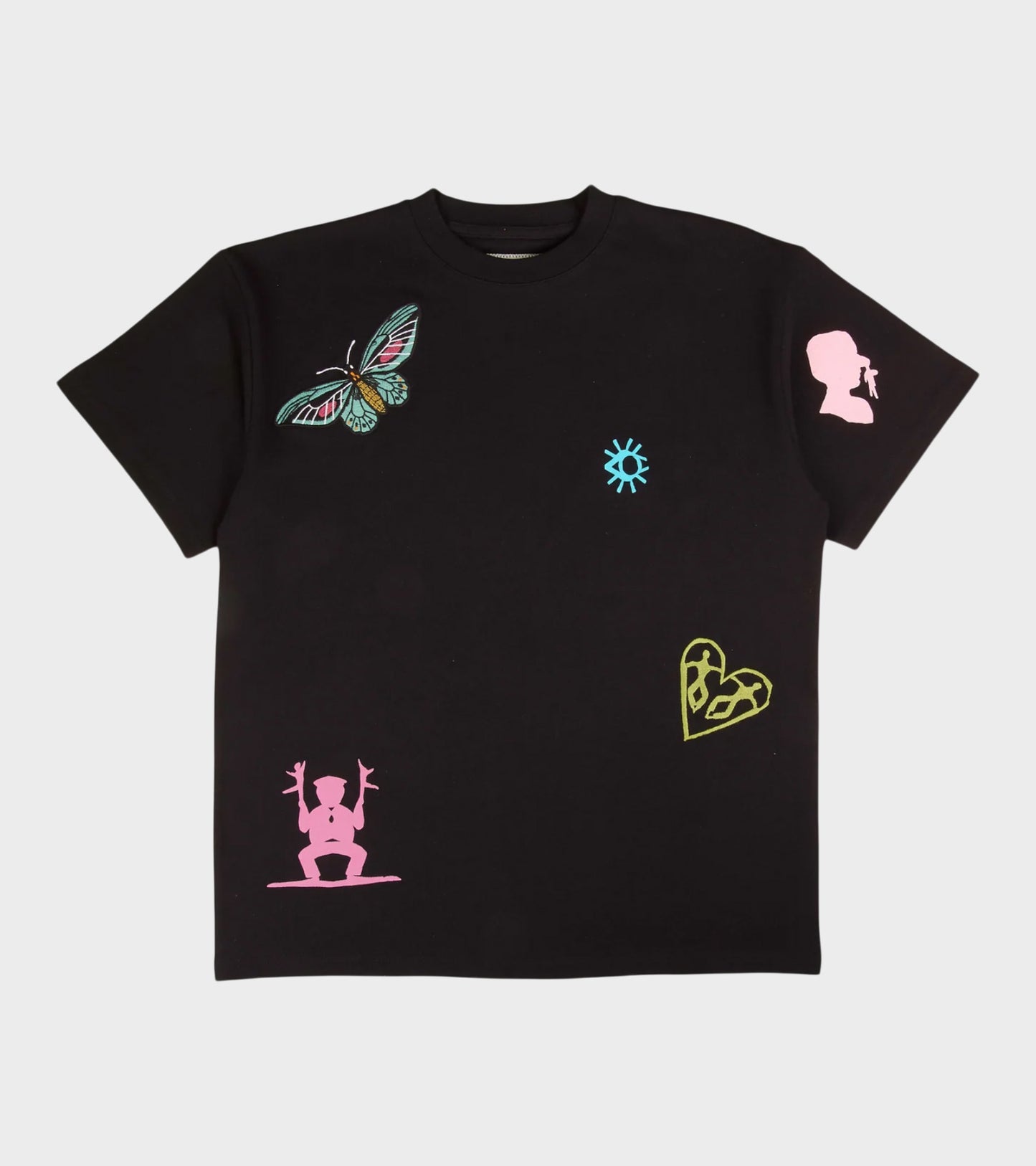 H.C. Andersen X Le Fix T-shirt No. 2 Black
