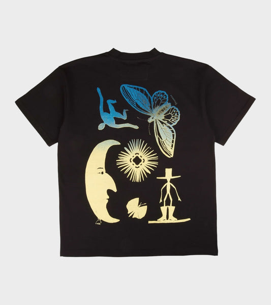 H.C. Andersen X Le Fix T-shirt No. 3 Black