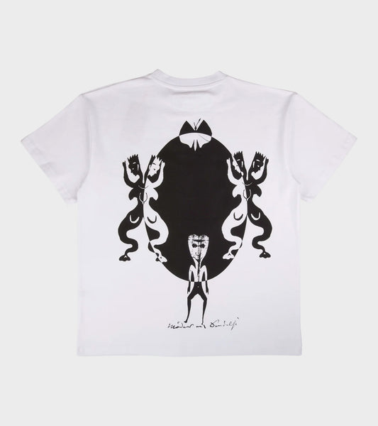 H.C. Andersen X Le Fix T-shirt No. 4 White