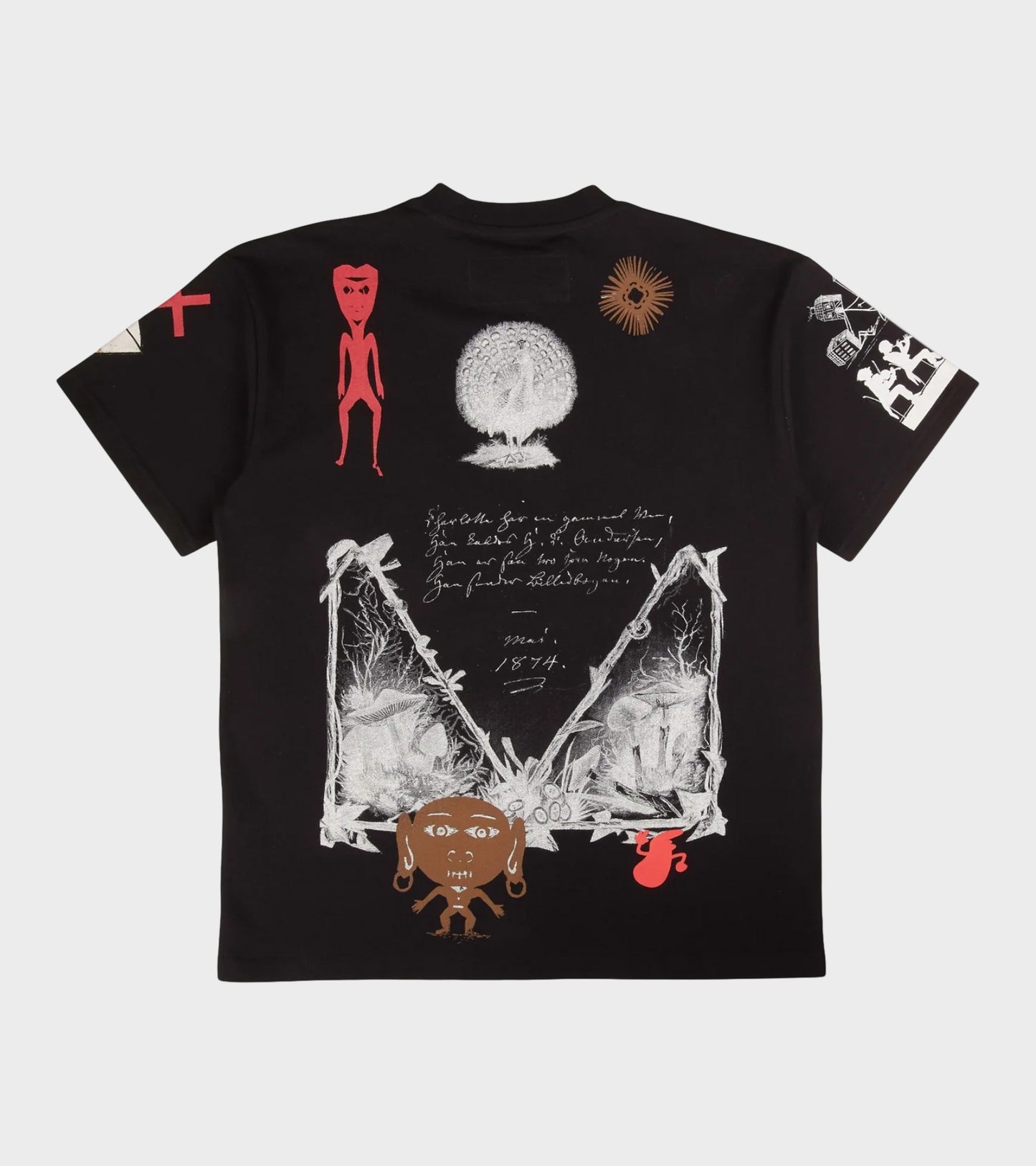 H.C. Andersen X Le Fix T-shirt No. 1 Black