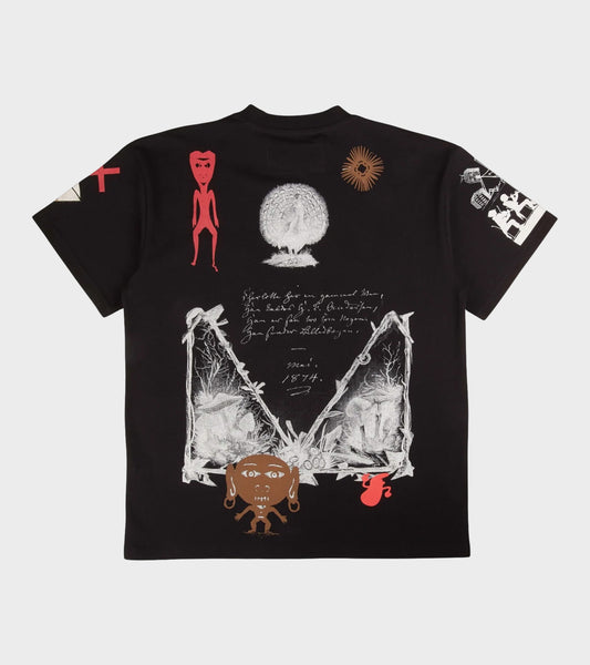 H.C. Andersen X Le Fix T-shirt No. 1 Black