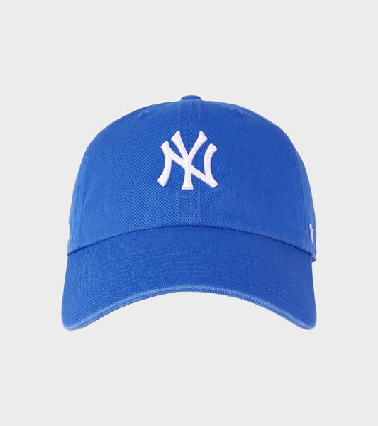 Yankees Serif Hat Team Blue