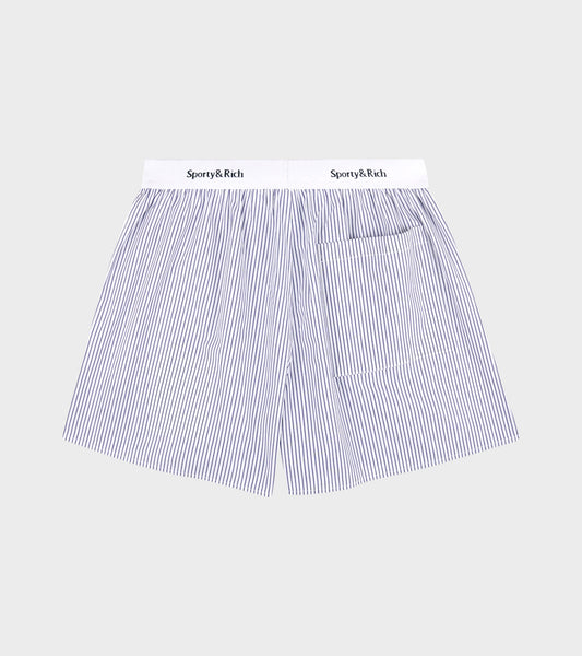 Yankees Serif Boxer Short Navy Striped