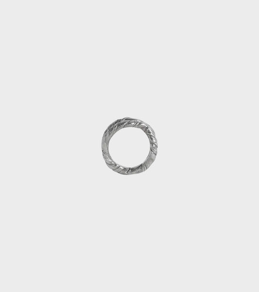 Element Double Ring Silver