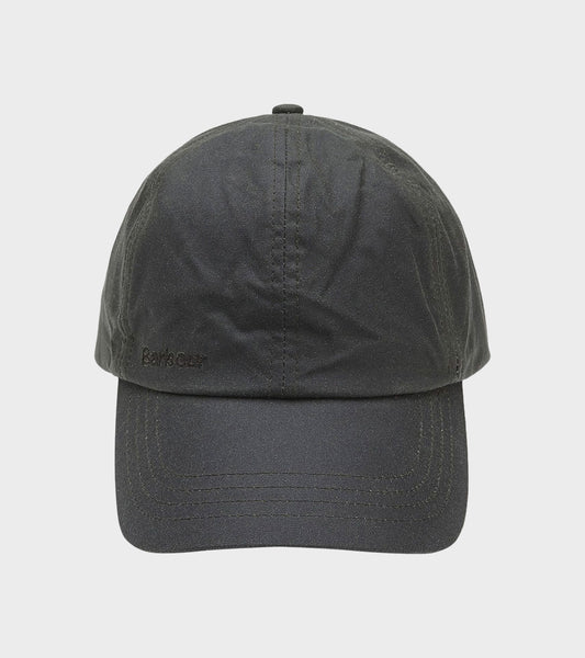 Waxed Sports Cap Sage
