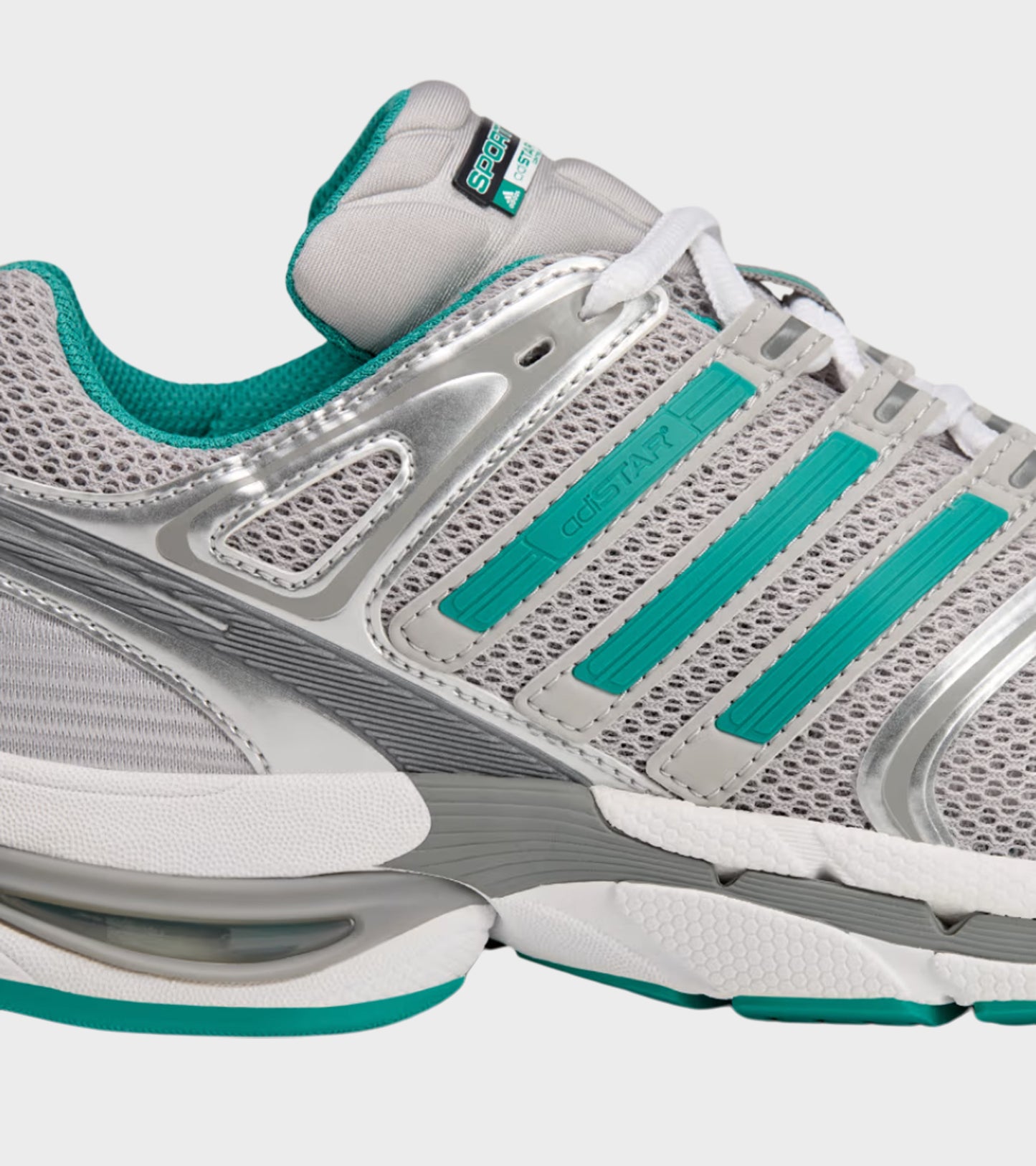 Adistar Control 5 S&R Grey Two/Pure Teal/Silver Metallic