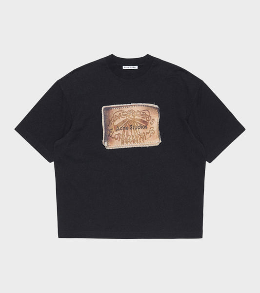 Logo T-shirt Faded Black