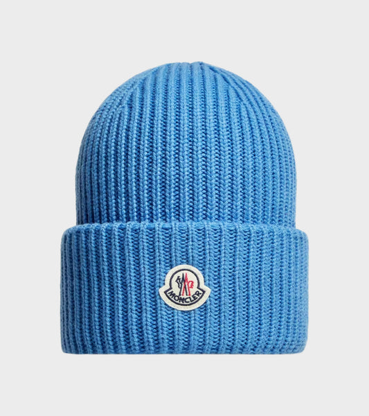 Wool & Cashmere Beanie Light Blue