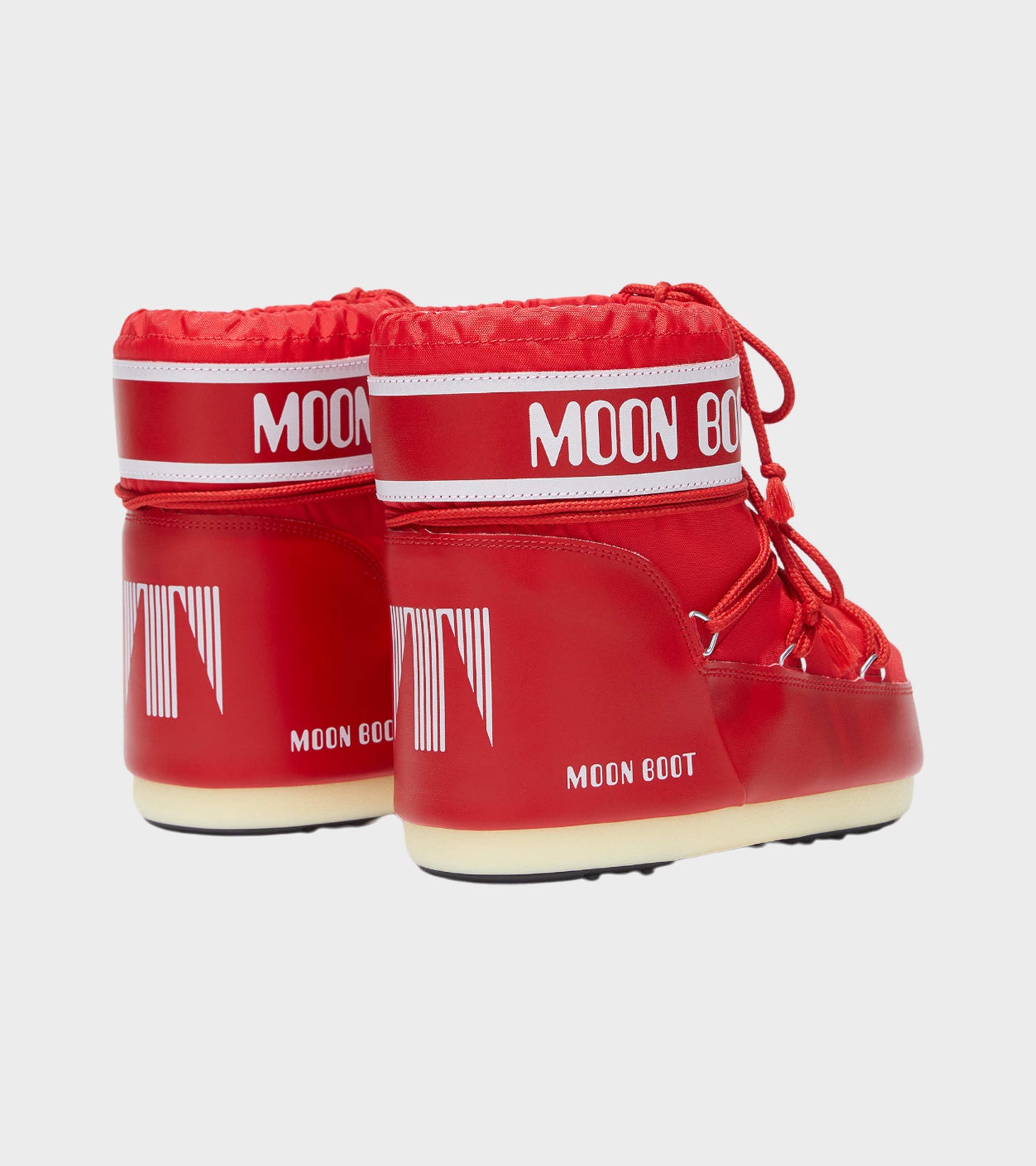 Moon Boot Icon Low Nylon Red