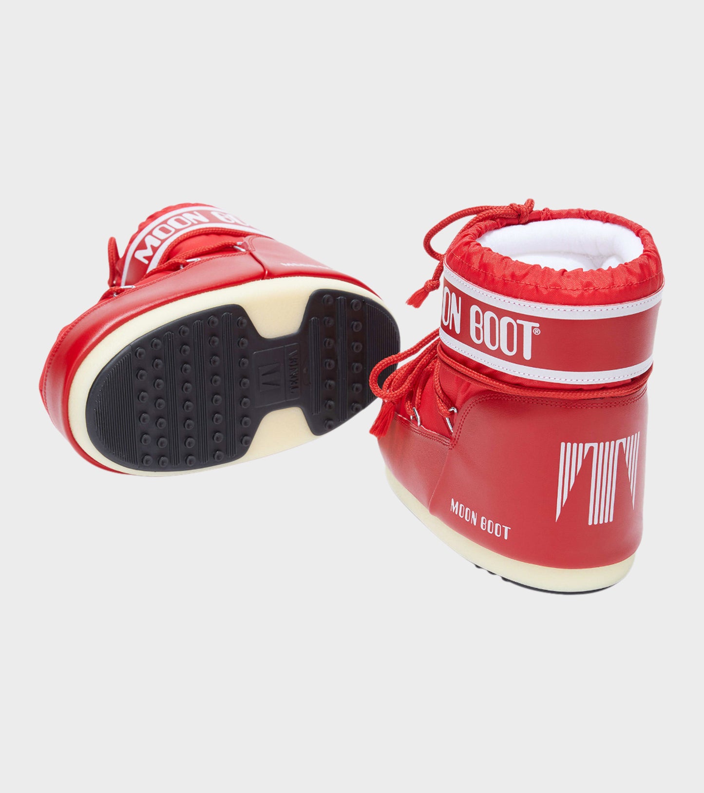 Moon Boot Icon Low Nylon Red