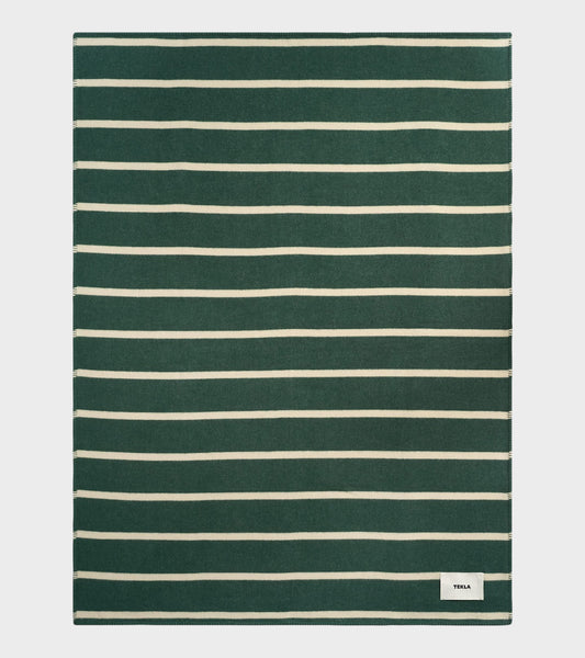 Lambswool Blanket Rugby Stripes