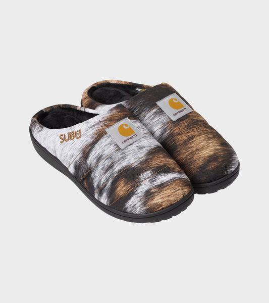 Subu Cordura Slippers Wild Dog Print