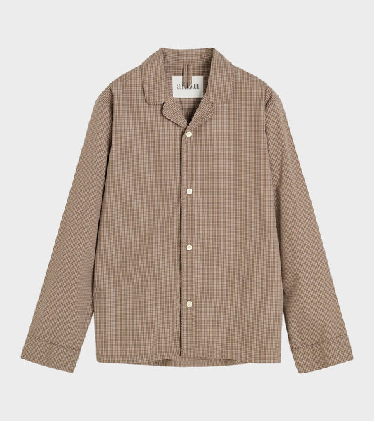 Classic Pyjamas Check Mix Fossil