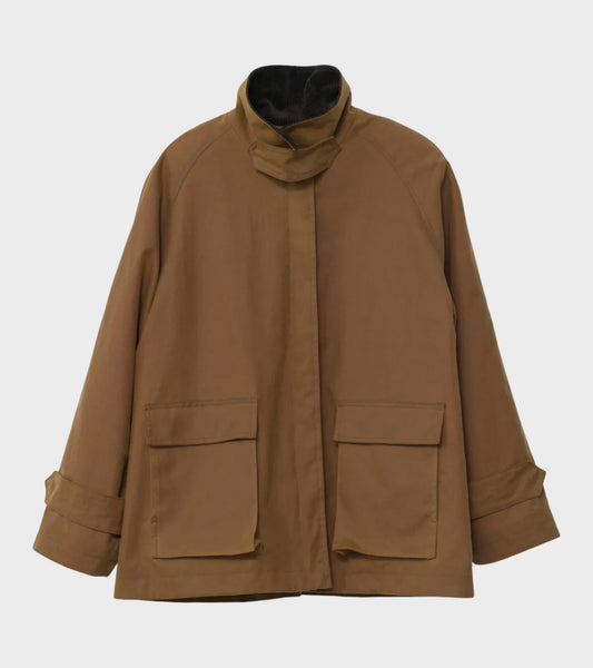 Oilskin Jacket Brown