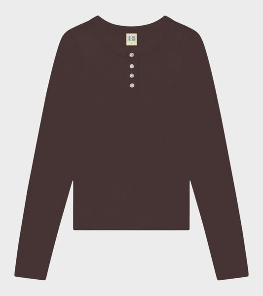 Jess Longsleeve Choco Plum
